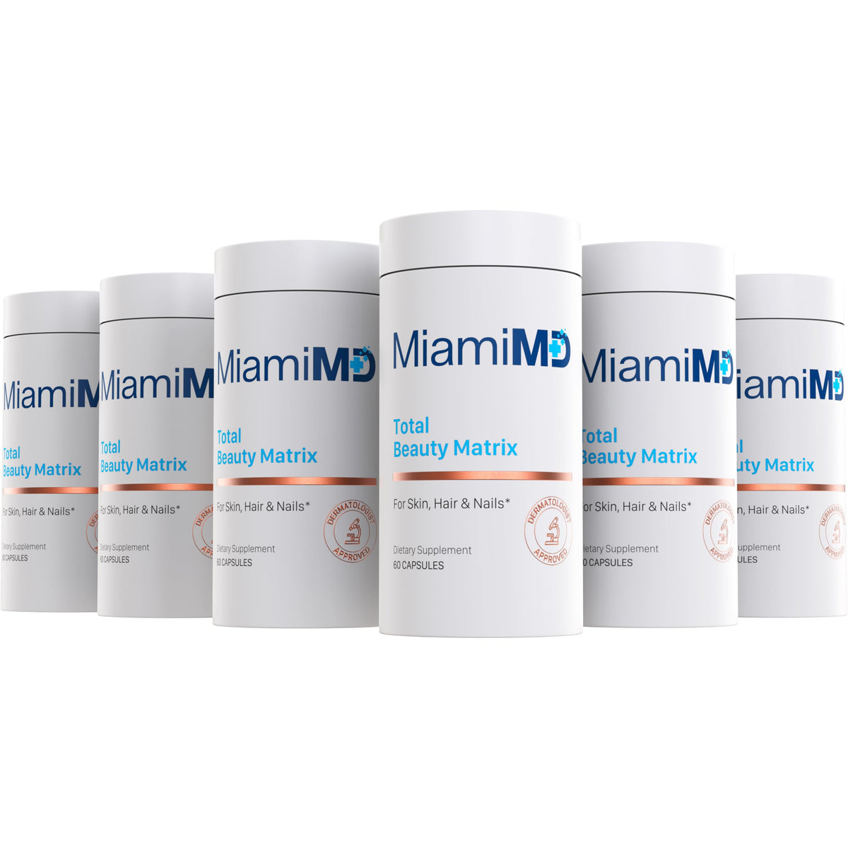 MiamiMD Compléments Alimentaires Collagène 60 Capsules vue de face