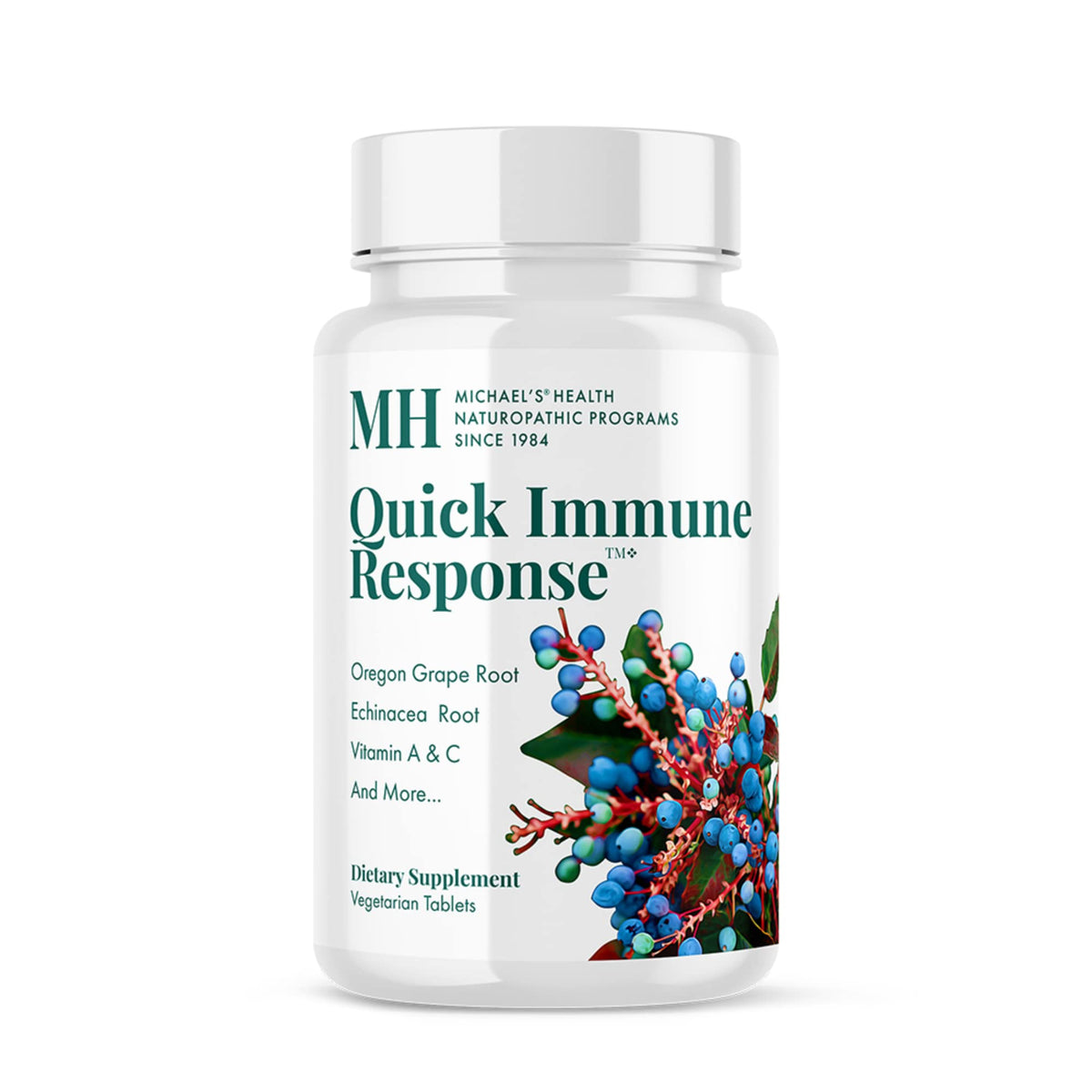 MICHAEL'S Quick daily wellness Response 60 comprimés végétariens, vue de face
