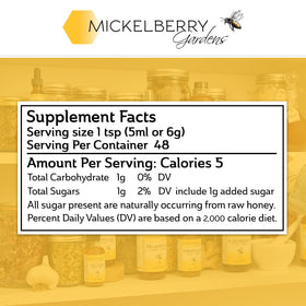 Mickelberry Gardens Fire Cider Tonic avec herbes bio
