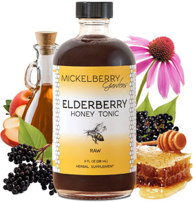 Mickelberry Gardens Sirop de Sureau 240 ml vue de face