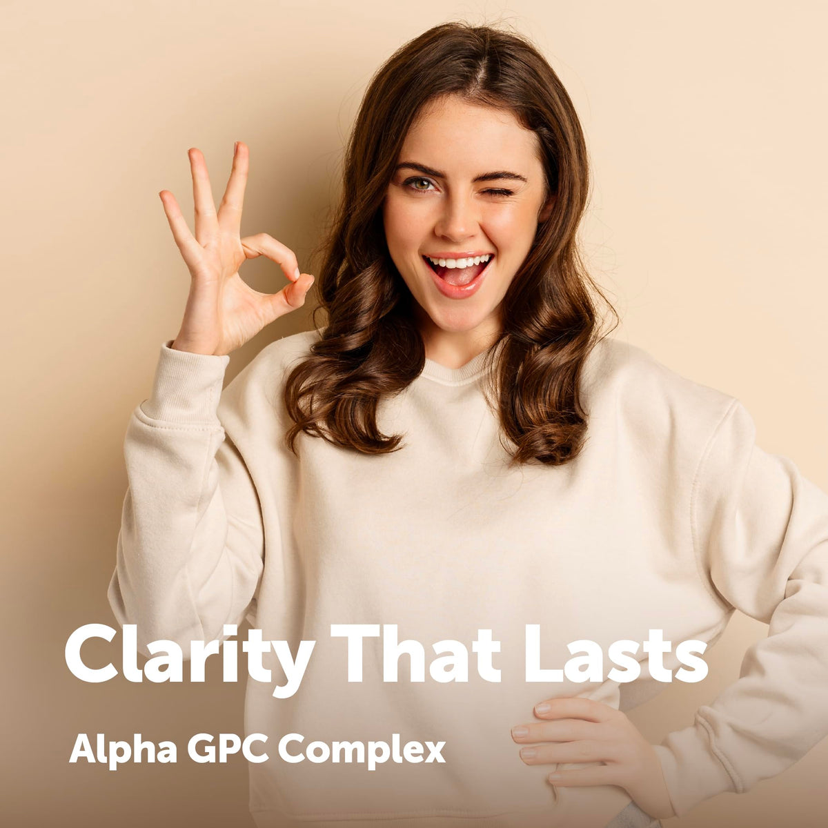 Micro Ingredients Alpha GPC softgels in hand