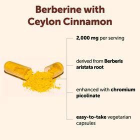 Micro Ingredients Berbérine 2000 mg étiquette de la bouteille