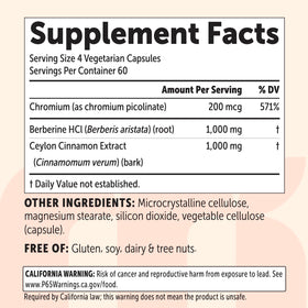 Micro Ingredients Berbérine gélules végétales avec ingrédients naturels
