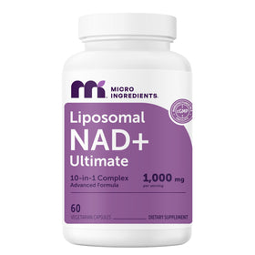 Micro Ingredients Complexe Liposomal NAD+ 1000 mg vue avant