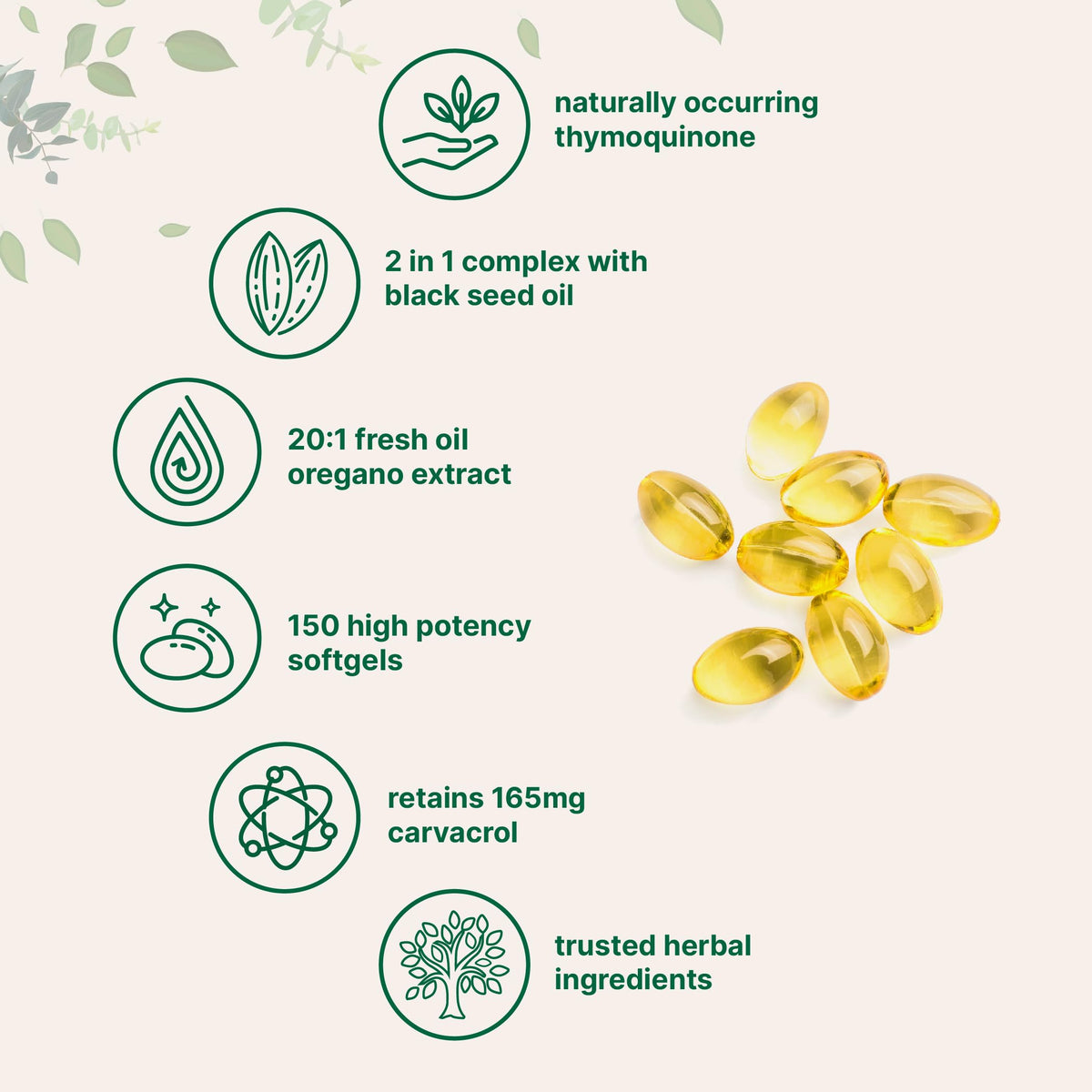 Micro Ingredients emballage des gélules d'huile d'origan