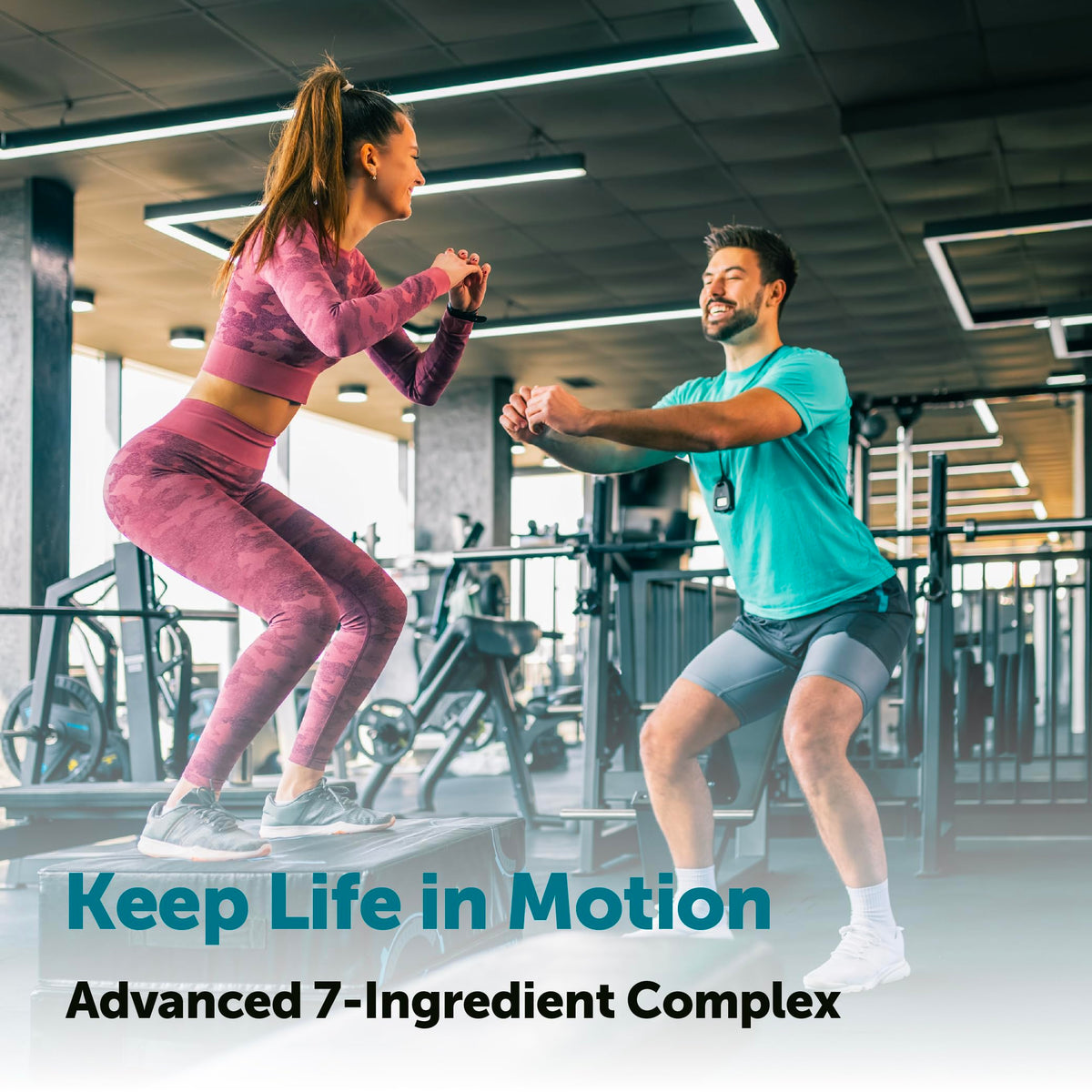 Micro Ingredients Glucosamine Chondroïtine avec des ingrédients naturels autour