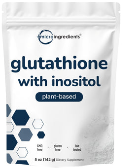 Micro Ingredients Glutathione en poudre 500mg avec scoop