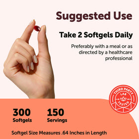 Micro Ingredients Huile de Krill Antarctica 1000 mg gélules sur une table