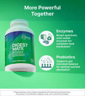 Microbiome Labs daily étiquette avec ingrédients