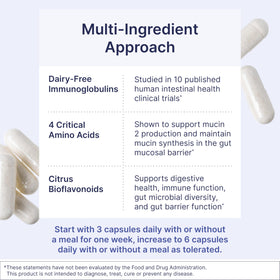 Microbiome Labs MegaMucosa capsules ouvertes