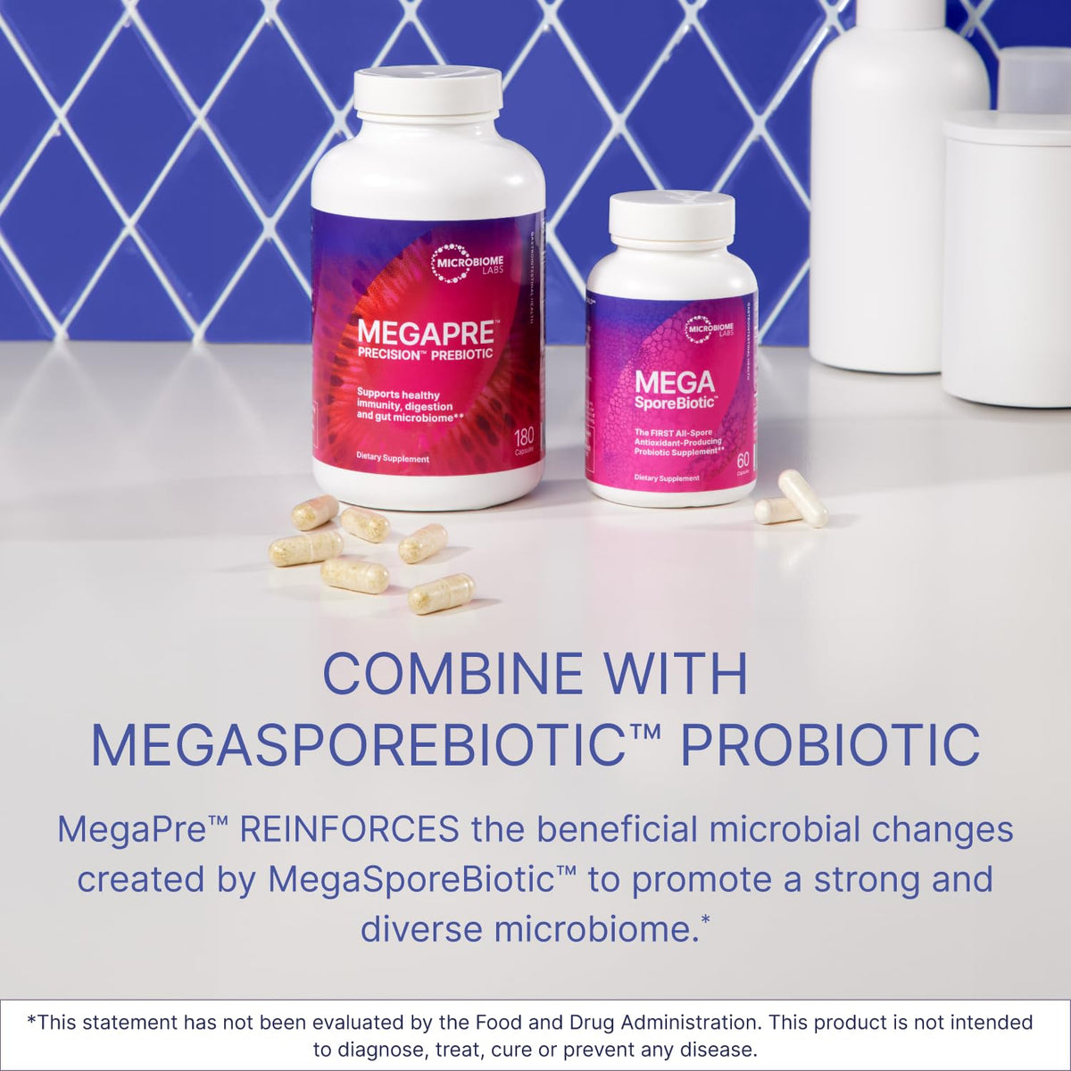 Microbiome Labs MegaPre - étiquette et ingrédients