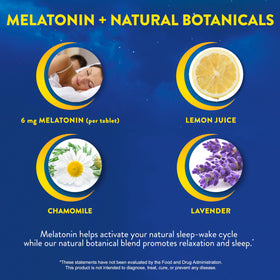 MidNite Complément Alimentaire Sommeil 6 mg dosage