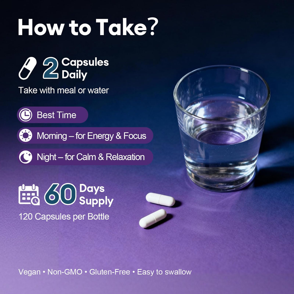 Migcopat Complex de Magnésium 120 capsules avec étiquette