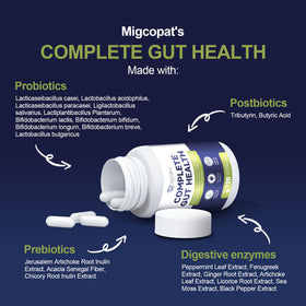 Migcopat Probiotiques 80 Milliards - capsules dans une main