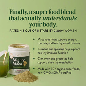 Mighty Maca Plus 331g avec ingrédients naturels