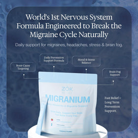 Migranium sachets avec poudre à mélanger