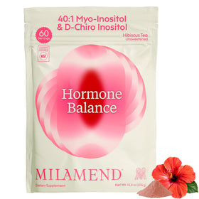 milamend mélange d'inositol 40:1 en poudre vue de face