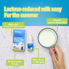 Milkaid Junior fraise, tablettes à mâcher, vue de dessus