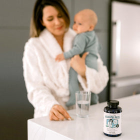 Milkapalooza de Legendairy Milk, capsules sur une table en bois
