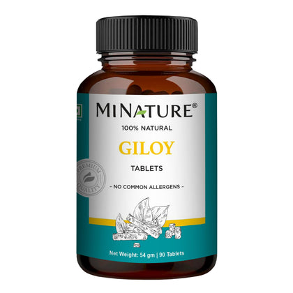 minature Comprimés de Giloy 90 Tablettes 1000 mg - vue de face