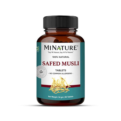 minature Comprimés de Safed Musli 90 tablettes vue avant