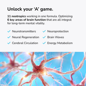 Mind Lab Pro capsules sur une surface blanche