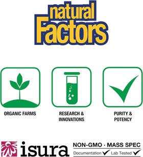 Minéraux Océaniques Profonds Natural Factors avec fruits frais