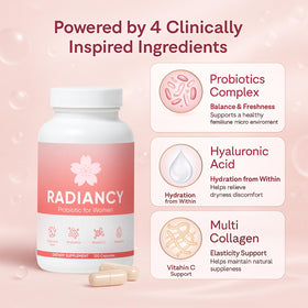 minyang Compléments Alimentaires Probiotiques Femme 120 gélules avec étiquette et ingrédients