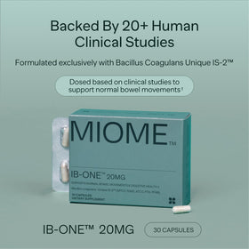MIOME Probiotique Bacillus Coagulans IS-2 capsule vue de près