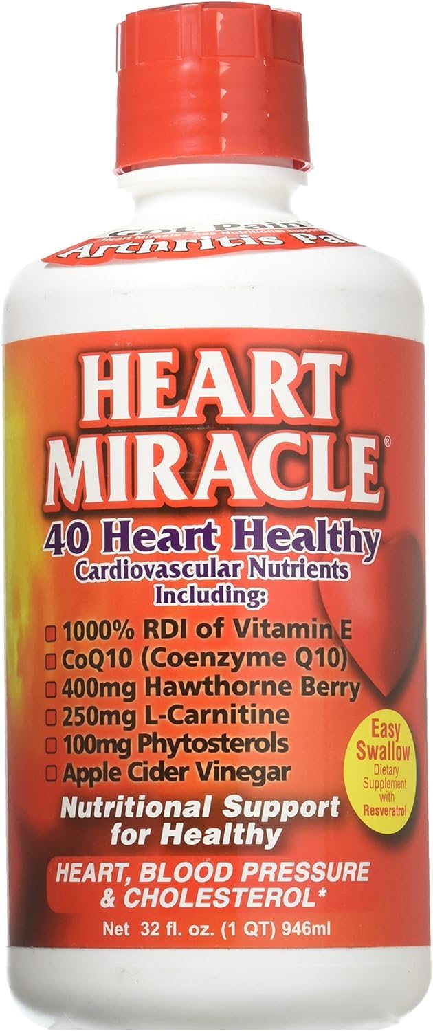 Miracle du Cœur 32 oz vue de face avec étiquette