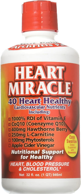 Miracle du Cœur 32 oz vue de face avec étiquette