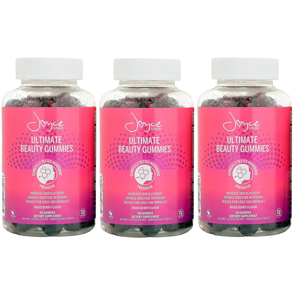Miracle Elixir Gummies Beauté 270 Gummies vue avant