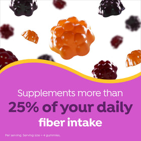 MiraLAX Gummies MiraFIBER goût fruits mélangés
