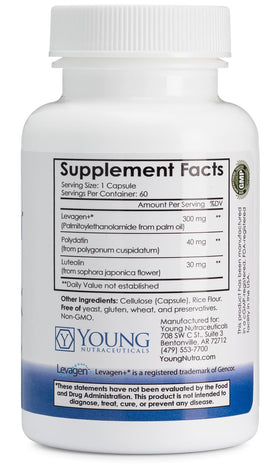 Mirica Advanced 60 capsules, vue arrière de l'emballage