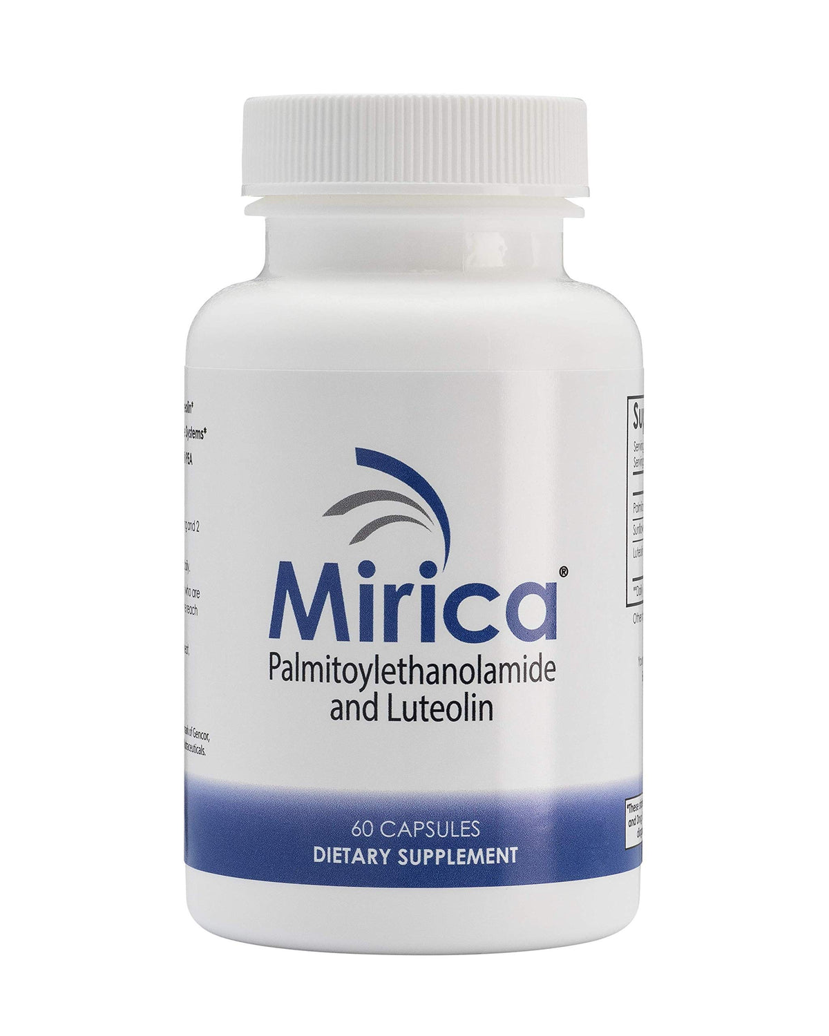 Mirica complément alimentaire PEA et Lutéoline 60 gélules, vue de face
