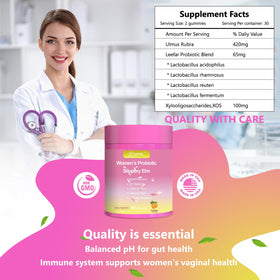 Misyvoing Gummies Probiotiques Féminins avec ingrédients naturels