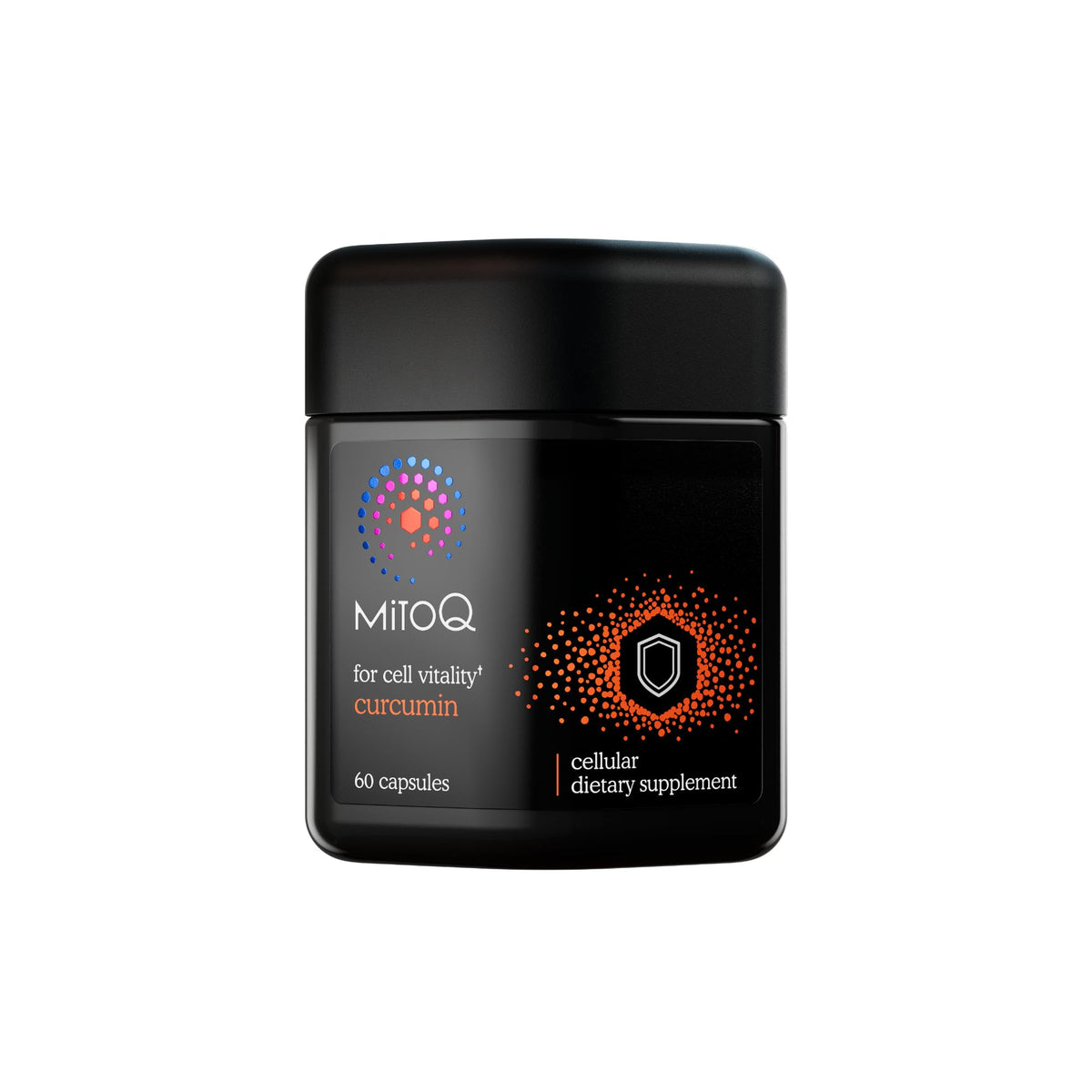MitoQ Curcumin Longvida 60 capsules vue de face