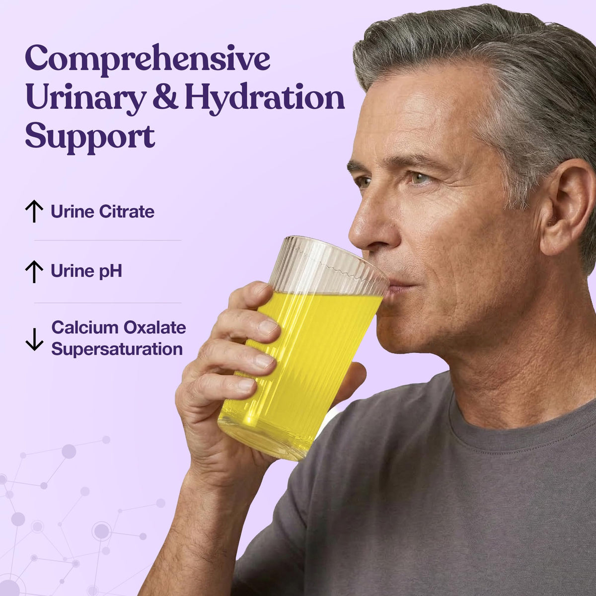 Mix de boisson Moonstone au citron en poudre dans un verre d'eau