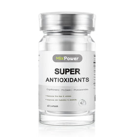 MixPower Éclat de Peau 60 Capsules avec L-Ergothioneine et ingrédients