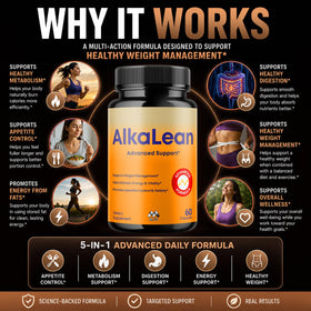 MJO Alkalean Capsules ouvertes avec une capsule en premier plan