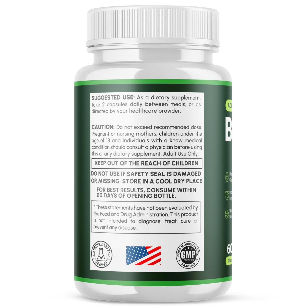 MJO Brain Mary Capsules échantillon de gélule