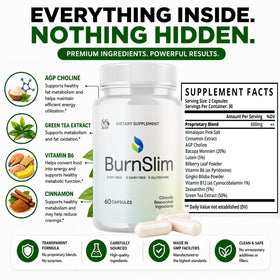 MJO Burn Slim Capsules ouvertes montrant les gélules