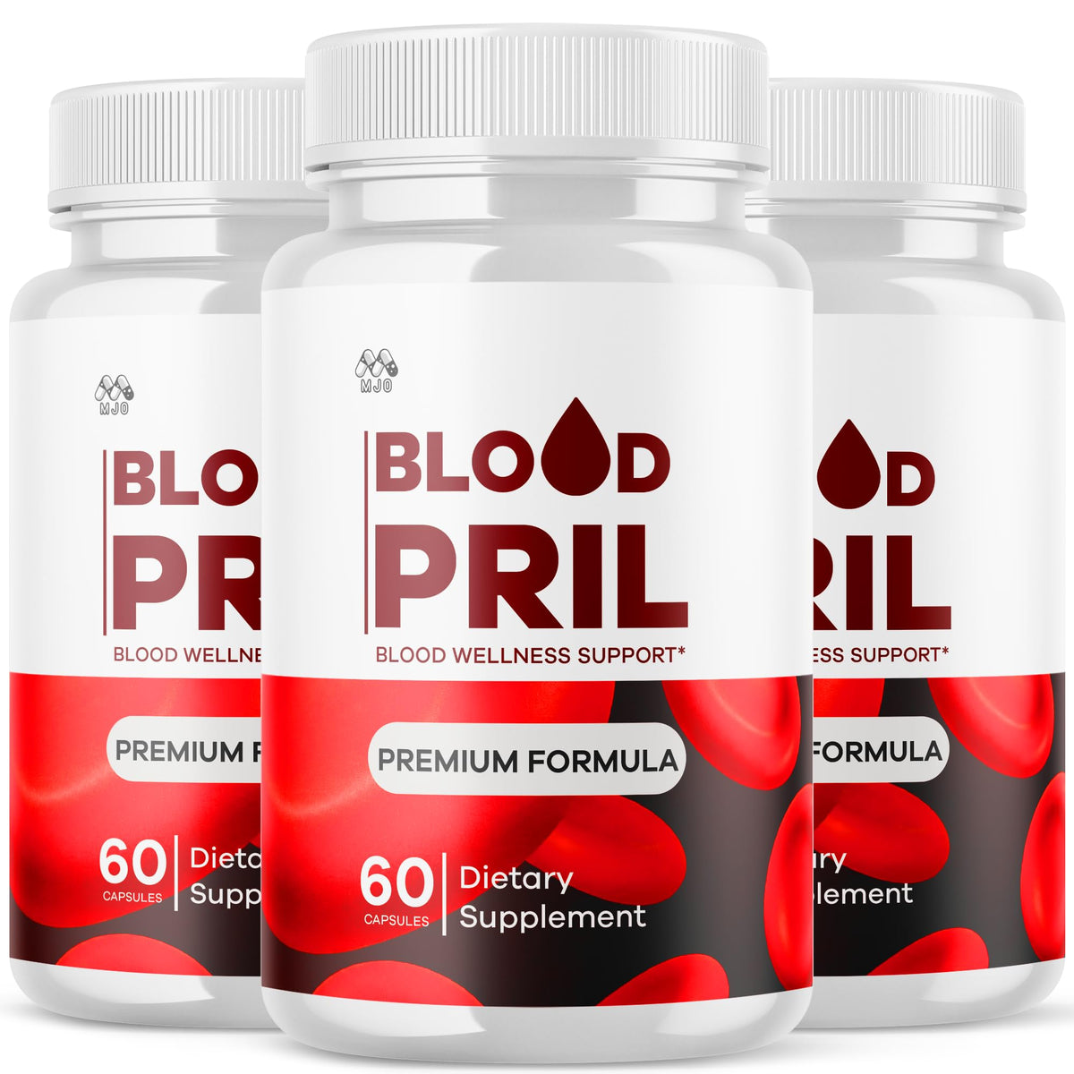 MJO Capsules BloodPril 180 capsules vue de face