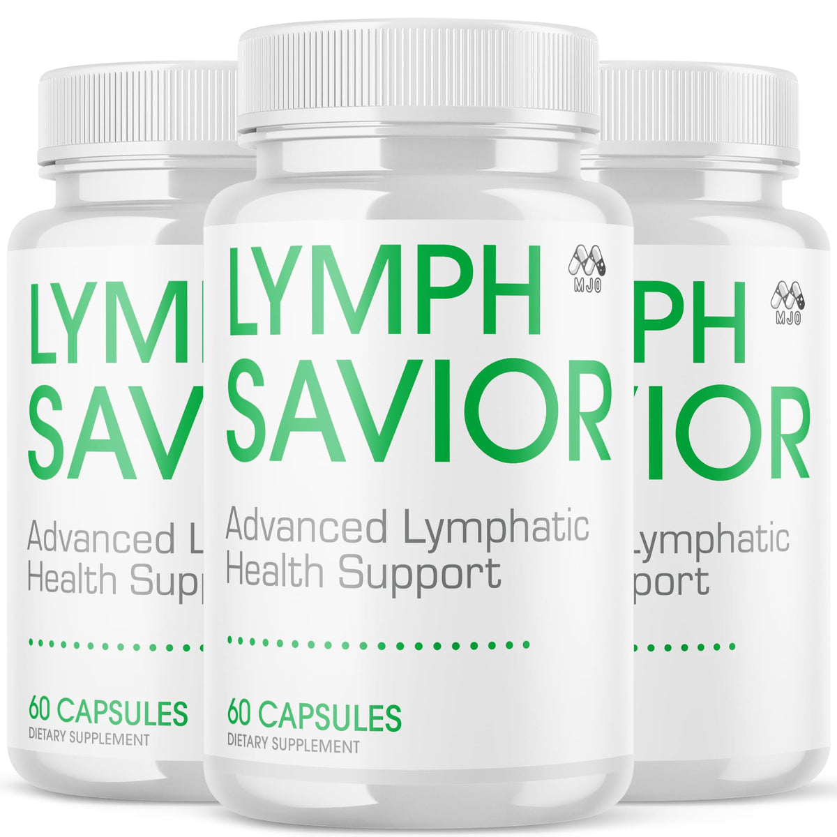 MJO Capsules Lymph Savior 180 Capsules vue de face
