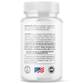 MJO Capsules Quiet Nerves 180 capsules sur une table en bois