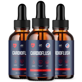 MJO Cardio Flush Drops bouteille avant avec étiquette