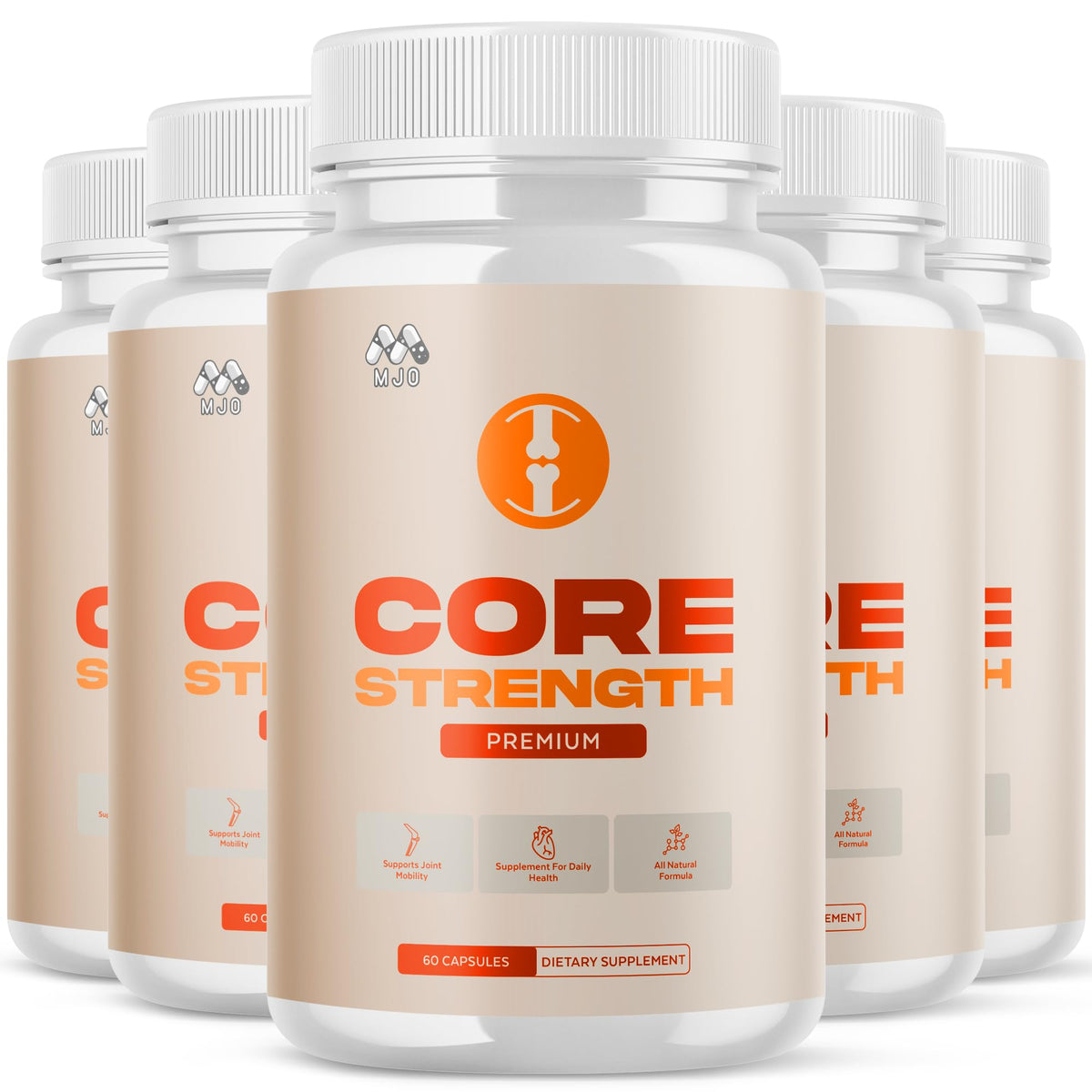 MJO Complément Alimentaire Force Centrale 180 Capsules - vue avant