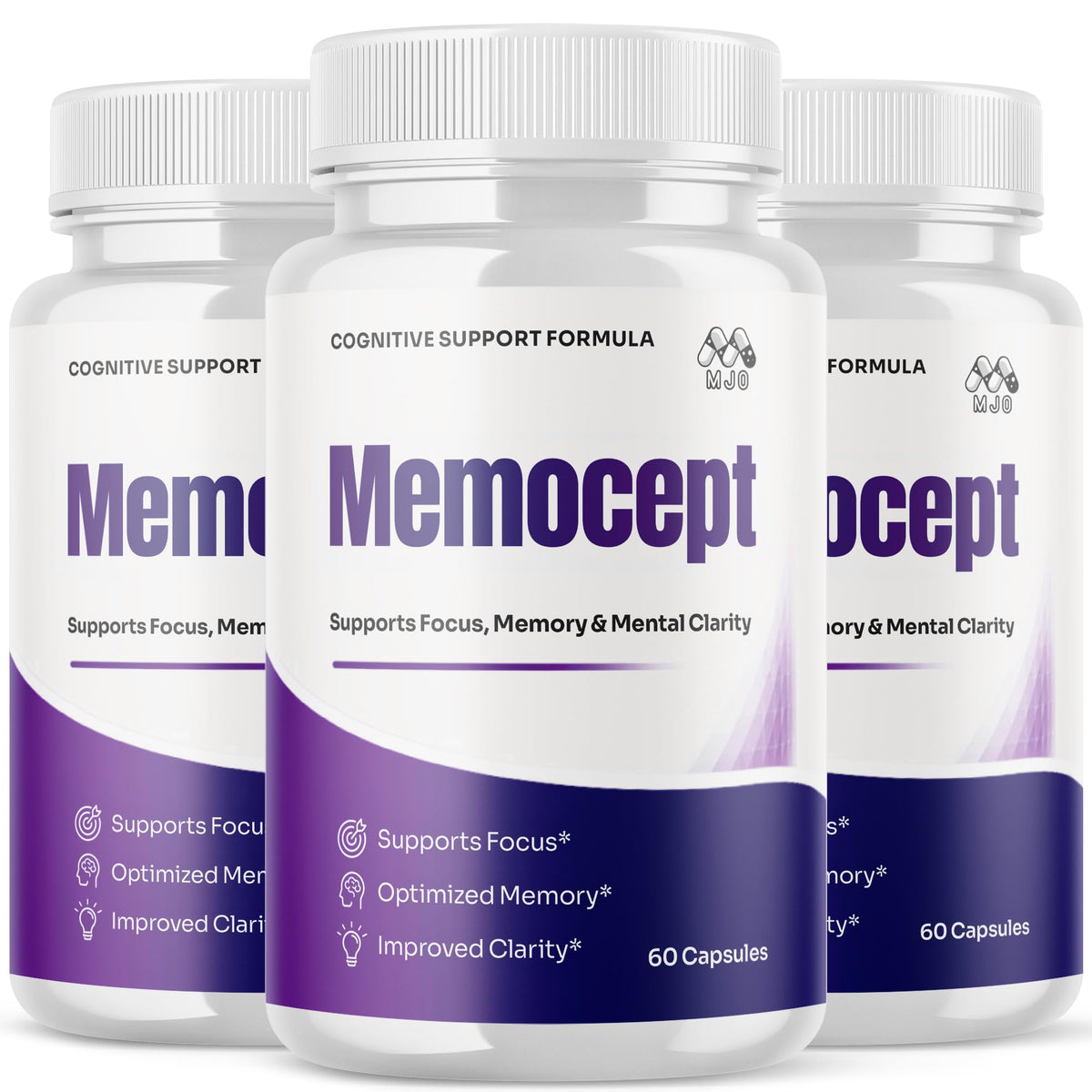 MJO Complément Memocept 180 capsules, vue avant