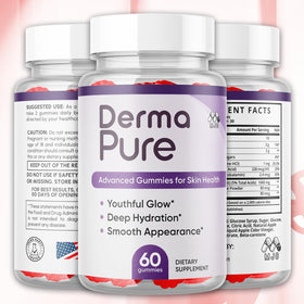 MJO Derma Pure Gummies 120 gummies packaging