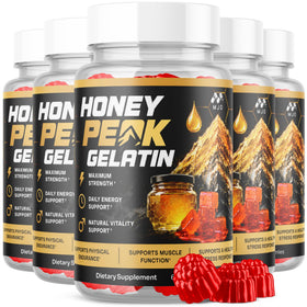 MJO Gelées de Gélatine Honey Peak 300 Gummies - Flacon avant